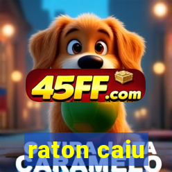 raton caiu